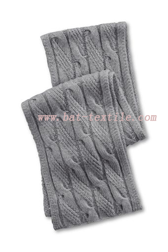 Womens Cable Scarf