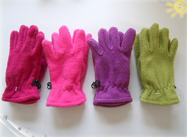 Warm Single Layer Polar Fleece Glove