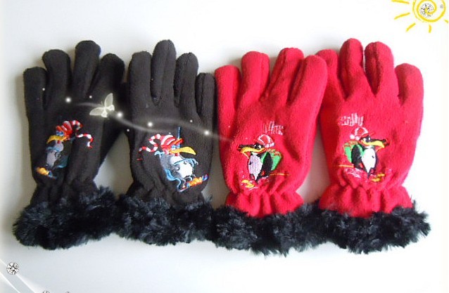 Warm Single Layer Polar Fleece Glove