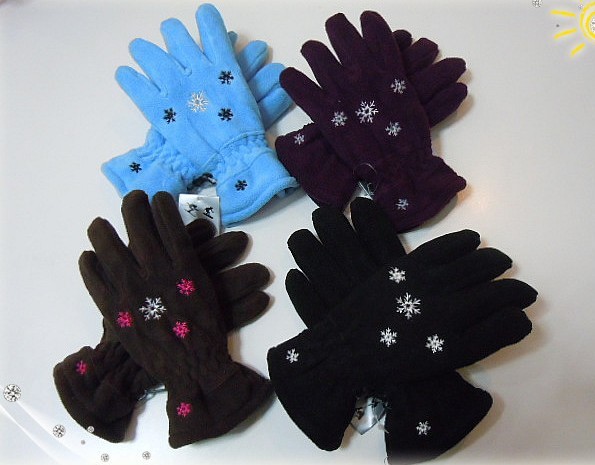 Warm Single Layer Polar Fleece Glove